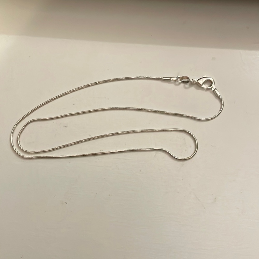 Sterling silver snake chain